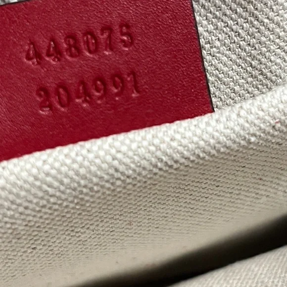 New Gucci Dionysus  New Striped Bamboo-Top Handle Medium Red Blue White - Picture 6 of 6